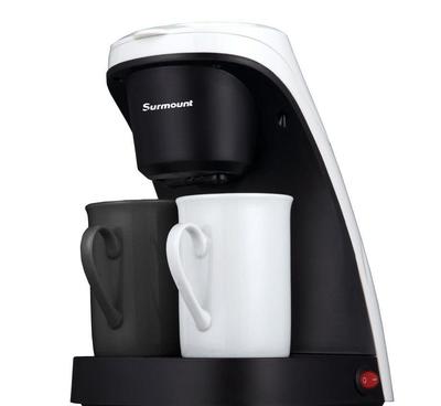 斯爾曼特美式雙杯滴漏式咖啡機 家用辦公的迷你精選